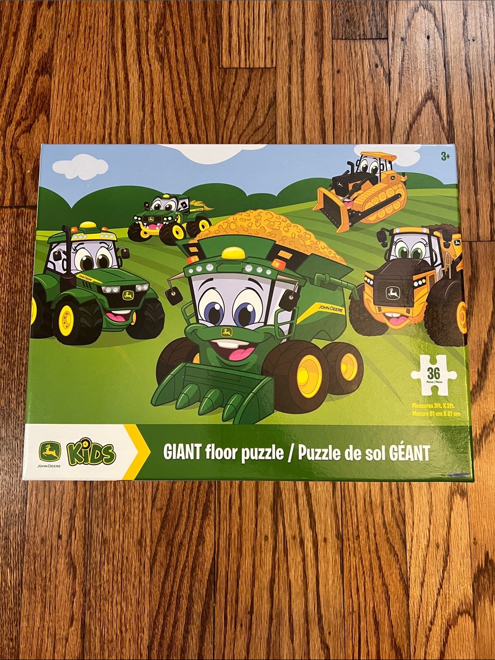 John Deere Kids Giant Floor Puzzle, 36 pieces